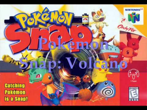 how to get past volcano in pokemon snap
