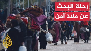 شهادات عدد من أهالي مخيم الشاطئ أثناء بحثهم عن ملاذ آمن في ظل استمرار القصف الإسرائيلي