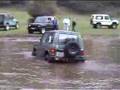 Pajero 4x4 ,Guado pozza nel Matese