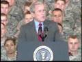 videos de President Bush visits the Screaming Eagles