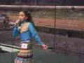 Kaitlyn singing Blue Moon of Kentucky