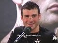Joe Calzaghe speaks after beating Roy Jones