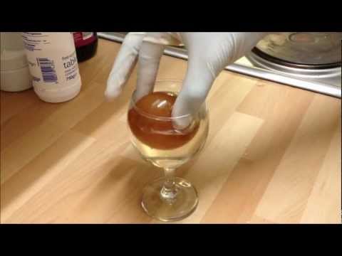 how to dissolve an egg with vinegar