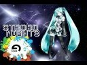 miku sings sings strobo nights
for better quality or just type in &fmt=18 at the end of the url
http://www.youtube.com/watch?v=zqbda-4a6s4&fmt=18
from nico nico douga
http://www.nicovideo.jp/watch/sm1657814
