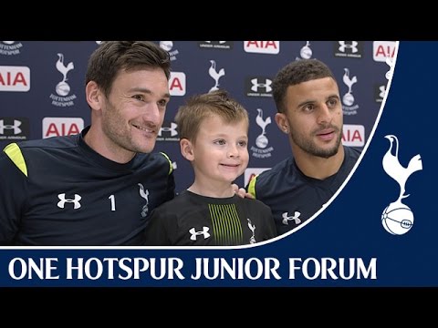 Behind-the-scenes at the One Hotspur Junior Forum! ft. Hugo Lloris & Kyle Walker