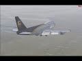 FSX 747-400F Landing in Foggy Heathrow Airport