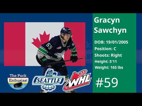 #59 Gracyn Sawchyn (DY) Shift-by-Shift 20.01.22 WHL - Seattle thunderbirds