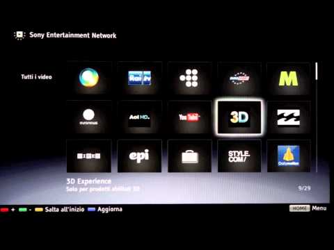 how to network sony tv