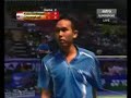 Crazy badminton; rally smash