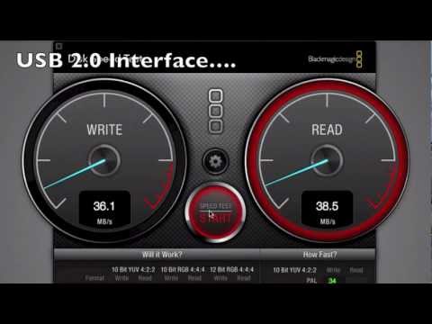how to test usb speed