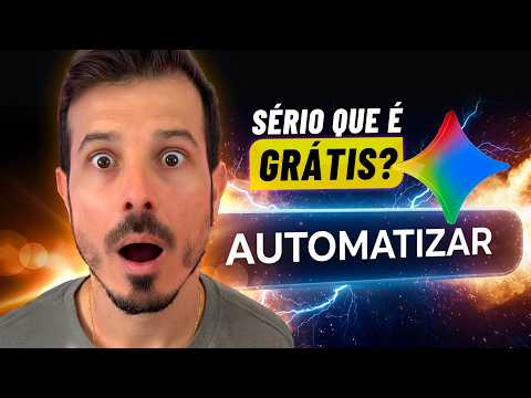 ATUALIZAÇÃO EXPLOSIVA do Gemini - Automatize Processos Inteiros em Poucos Cliques [100% GRÁTIS!]