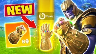 Thanos Infinity Gauntlet Challenge In Fortnite Minecraftvideos Tv