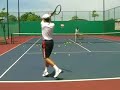 Adding Top Spin To Forehand And Backhand