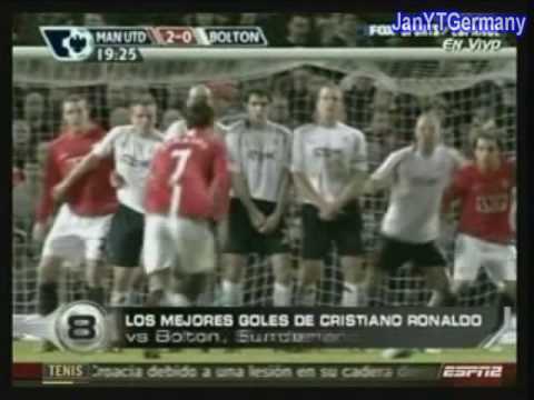 Cristiano Ronaldo - the best 10 goals * New *