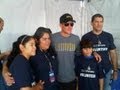 On Assignment at Ironman 70.3 Panama - Lance Armstrong is in the building... or tent