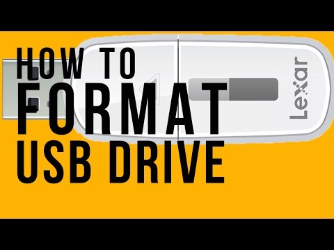 how to format a lexar usb
