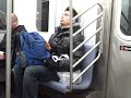 Cute Dog on Subway