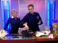 Chef Brian Roland of prepares Butternut Squash Soup
