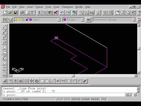 how to snap to points in autocad