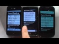 Vergelijk: webbrowsers WP7, iOS en Android 2.3