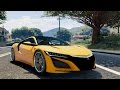 Acura NSX 2015 for GTA 5 video 7