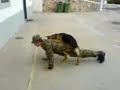Soldier Gets Attacked While Training
