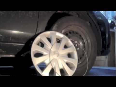 how to fasten hubcaps