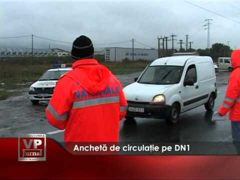 Anchetă de circulaţie pe DN1