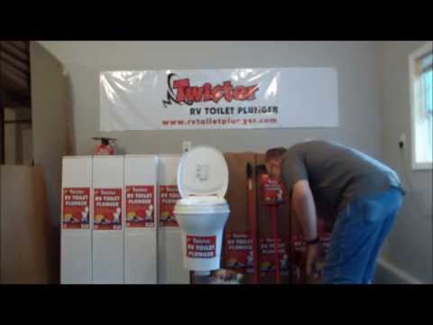 how to unclog an rv toilet