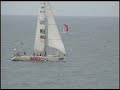 Clippers Race Past Schooner Clippers Race Past Schooner