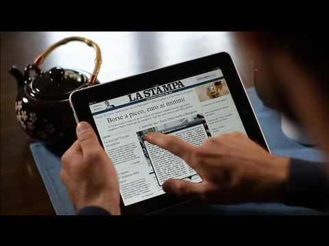 0 Anche La Stampa arriverà su iPad [Video]