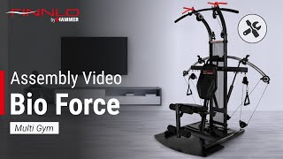 Monteringsinstruktion Multigym Finnlo Bio Force