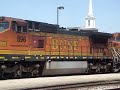 BNSF #5507 Leads Intermodal North, Warbonnet, Joliet IL.