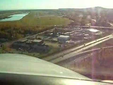 Landing in Fairbanks, Alaska