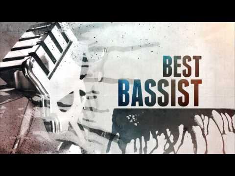 Jaime Preciado of Pierce The Veil wins the APMA for Best Bassist