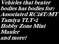 Testing the durability of Beater Bodies 1/18th stadium racer Testing the durability of Beater Bodies 1/18th stadium racer