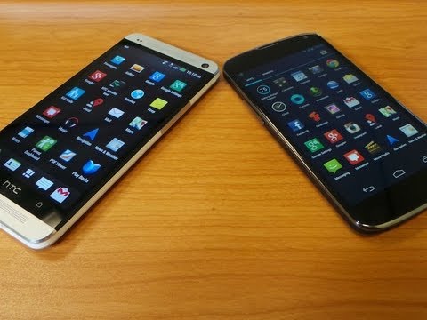 HTC One vs. Google Nexus 4 Dogfight Part 1