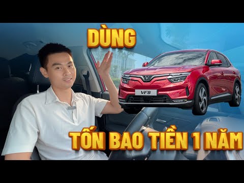 Chi phí nuôi xe điện Vinfast Vf8 một năm hết bao nhiêu tiền? | Xế Cộng