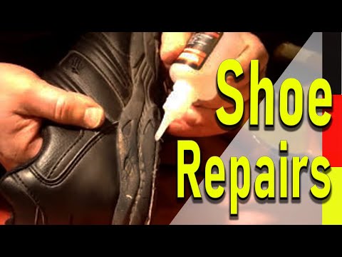 how to patch shoes