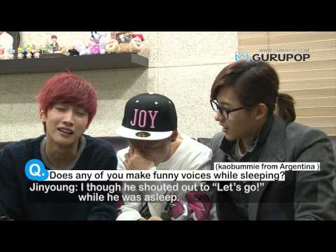GURUPOP Star Q&A - B1A4