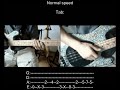 [Little Bass Lesson] Slap Groove (Thumb Only)