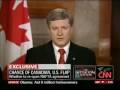 Canadian Pm Stephen Harper On Situation Room