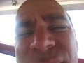 todd barry on a boat in venice, italy. this is an amazing video.