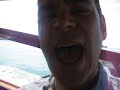 todd barry on a boat in venice, italy. this is an amazing video.