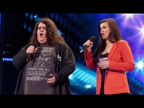 Opera duo Charlotte & Jonathan - Britains Got Talent 2012 audition - UK version_TV msorok. Legeslegjobbak