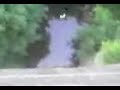 75p  foam planes off an aquaduct
