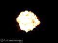 Balloon Fireball in High Speed / Slow Motion