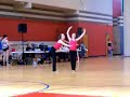 baton twirling duet