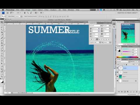 Photoshop Tutorial: How to design a magazine front cover