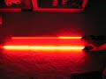 V1 Hyperblade red saber blade demo vs MR Vader